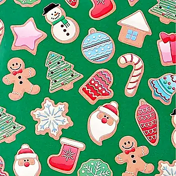 Папір для пакування подарунків НР, 0,7*1 м, 3479