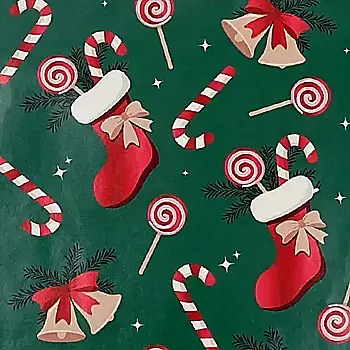 Папір для пакування подарунків НР, 0,7*1 м, 3578