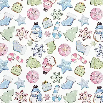 Папір для пакування подарунків НР, 0,7*1 м, 3585