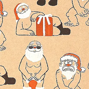 Папір для пакування подарунків НР, 0,7*1 м, 4124