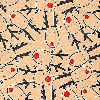 Папір для пакування подарунків НР, 0,7*1 м, 74599