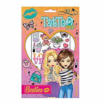 Набор наклеек "Fashion" Besties, 2 листа, 961009