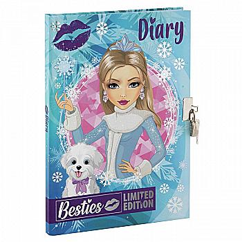 Дневник с замочком "Зимний секрет" Besties, 961044