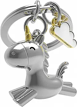 Брелок Metalmorphose "Flying Unicorn with Cloud Charm"