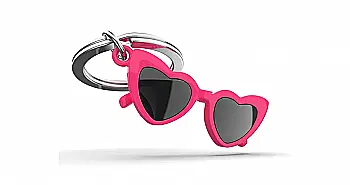 Брелок Metalmorphose "Pink glasses"