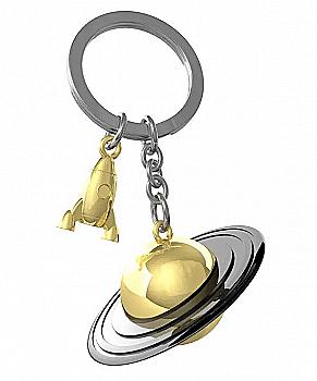 Брелок Metalmorphose "Saturn*Rocket"