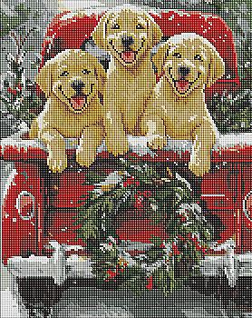 Набір з алмазною мозаїкою "Собача поїздка" 40*50 см, AMO20006, ТМ "Ideyka"