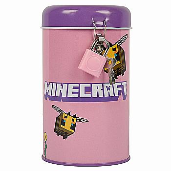 Копилка круглая Yes "Minecraft. Spring" металл., 13*7,6 см, 708575