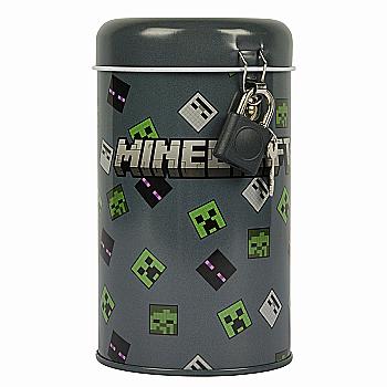 Скарбничка кругла Yes "Minecraft" метал., 13*7,6 см, 708576