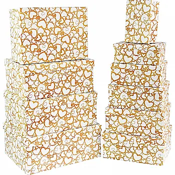 Подарункова картонна прямокутна коробка, 1113768969