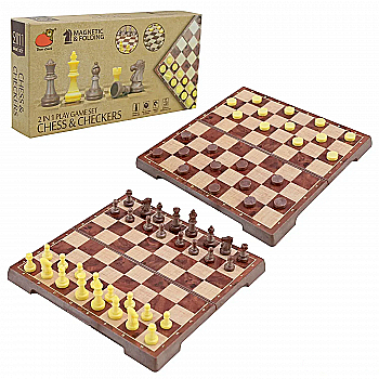 Гра настільна "Шахи" у короб.19,5*9,5*3 см, 2058