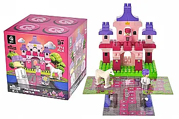 Конструктор "Block&Steps: Замок Принцессы" 3 в 1, 74дет., 300-004