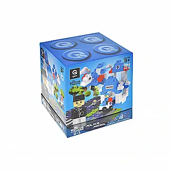 Конструктор "Block&Steps: Полицейский патруль" 3 в 1, 94дет., 300-002
