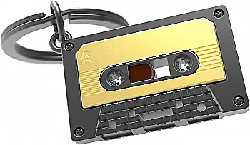 Брелок Metalmorphose "Audio Tape K7 Vintage"