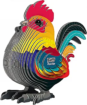 Сборная 3Д модель Eugy "Зоопарк: Петух", XEG-133