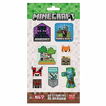 Набор наклейок 2D Yes "Minecraft Characters", 708531