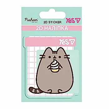 Наліпка 2D Yes "Pusheen Cake", 708522