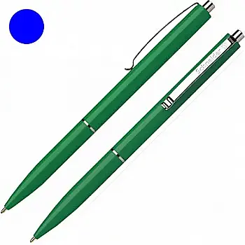 Ручка шариковая К15 Schneider корпус темно-зеленый (синяя)