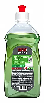 Средство для мытья посуды PRO с ионами серебра и дезинфицирующим эффектом, 1 л. 25485330, 25485334