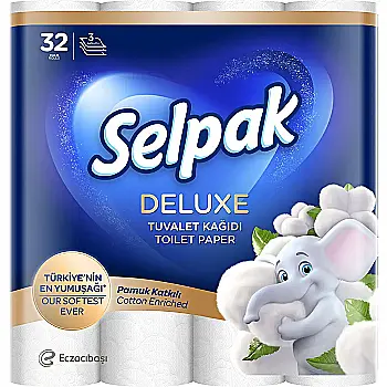 Тулетн. бумага Selpak Comfort целлюлозная 2-х слойная 20 м (4 шт/уп.)