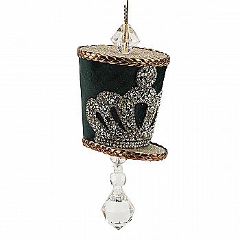 Іграшка новорічна Злата "Капелюшок" 10 см, 2405