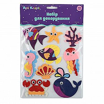 Клейовий набір з фетру "Океан", 52536332