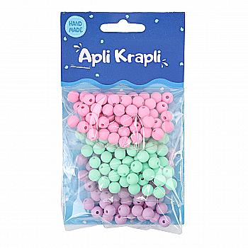 Набор бусин: акриловые матовые, микс, 52545610