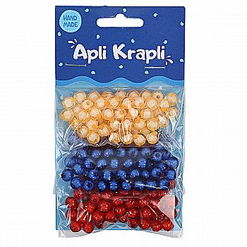 Набор бусин: акриловые 8 мм, микс, 52545611