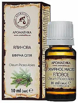Олія ефірна Ароматика, ялинова 10 мл