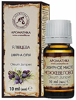 Олія ефірна Ароматика, ялівцева 10 мл