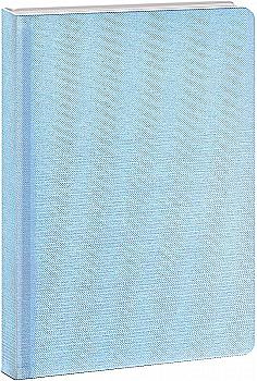 Записник А5 Pro не розграфлений Обкладинка світло-блакитна кремовий блок, 24401PTY00