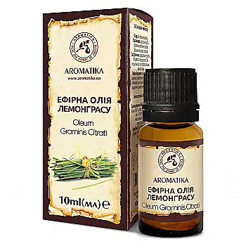 Олія ефірна Ароматика, лемонграсу 10 мл