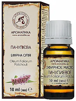 Олія ефірна Ароматика, пачулієва 10 мл