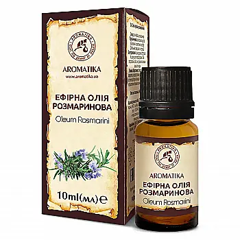 Олія ефірна Ароматика, розмаринова 10 мл