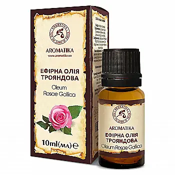 Олія ефірна Ароматика, трояндова 10 мл