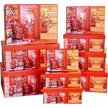 Подарункова коробка прямокутна НР, "Лускунчик", 23*16,5*9,5 см,111023003