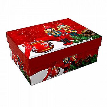 Подарункова коробка прямокутна НР, "Олов`яний солдатик", 37,5*29*16 см, 1110044710