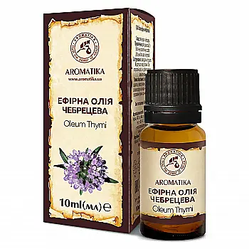Олія ефірна Ароматика, чебрецева 10 мл