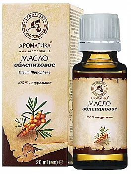 Олія рослинна косметична Ароматика, обліпихова 20 мл