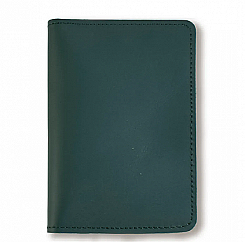 Докхолдер зелений базовий шкіряний