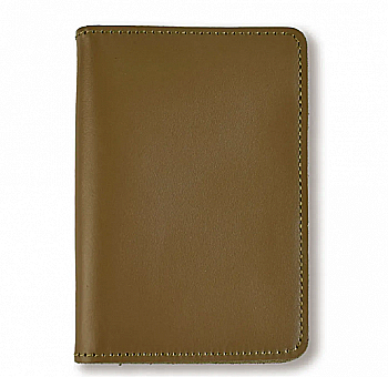 Докхолдер хаки базовый кожаный