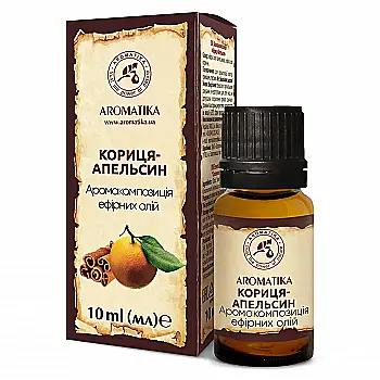Аромакомпозиция Ароматика "Корица-Апельсин" 10 мл