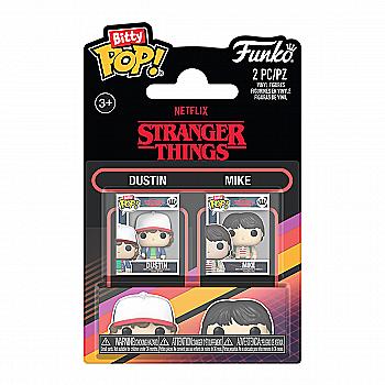 Набір фігурок Bitty Pop! Серії "Дивні дива" - Дастін І Майк, 88936