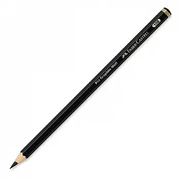 Олівець чорнографітний Pencil Pitt Graphite Matt 10B, 115210 Faber-Castell
