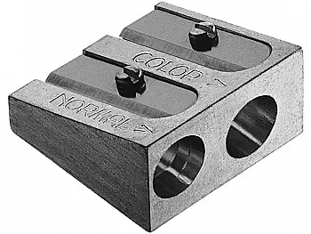 Чинка металева, sharpener for artists, без контейнера, 185710 Faber-Castell
