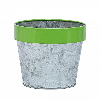 Кашпо металеве (d=13 см, h=11 см), 502-3298