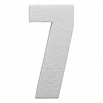 Фігури з пінопласту цифра 7- 20 см