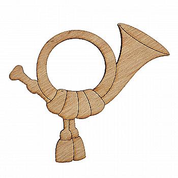 Заготовка деревянная Елочная игрушка №2, в ассортименте