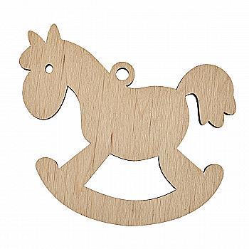 Заготівка дерев`яна "Конячка-гойдалка - 2", LK10-036