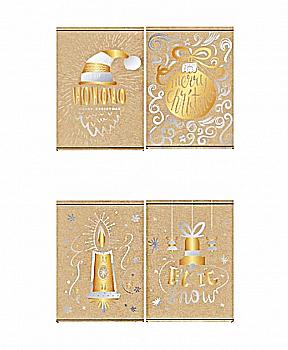 Пакет бумажный 11,4х14,6х6,4 см